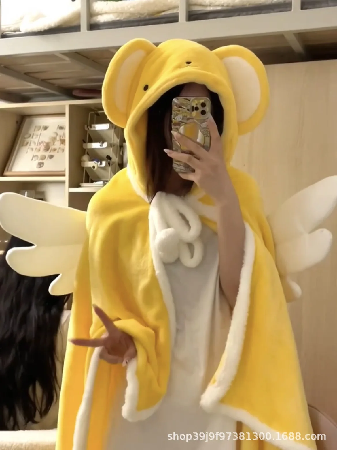 

Card Captor KINOMOTO SAKURA Anime Shawl Woolen Blanket Air Conditioning Blanket Blanket Cloak Girl Gifts