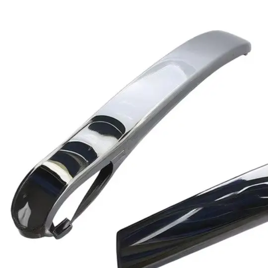 2Pcs Bumper Decorative Strips For Fiat 500 2007-2015 Front Bumper Moulding Chrome Trim Lower Left Right Side 735455039