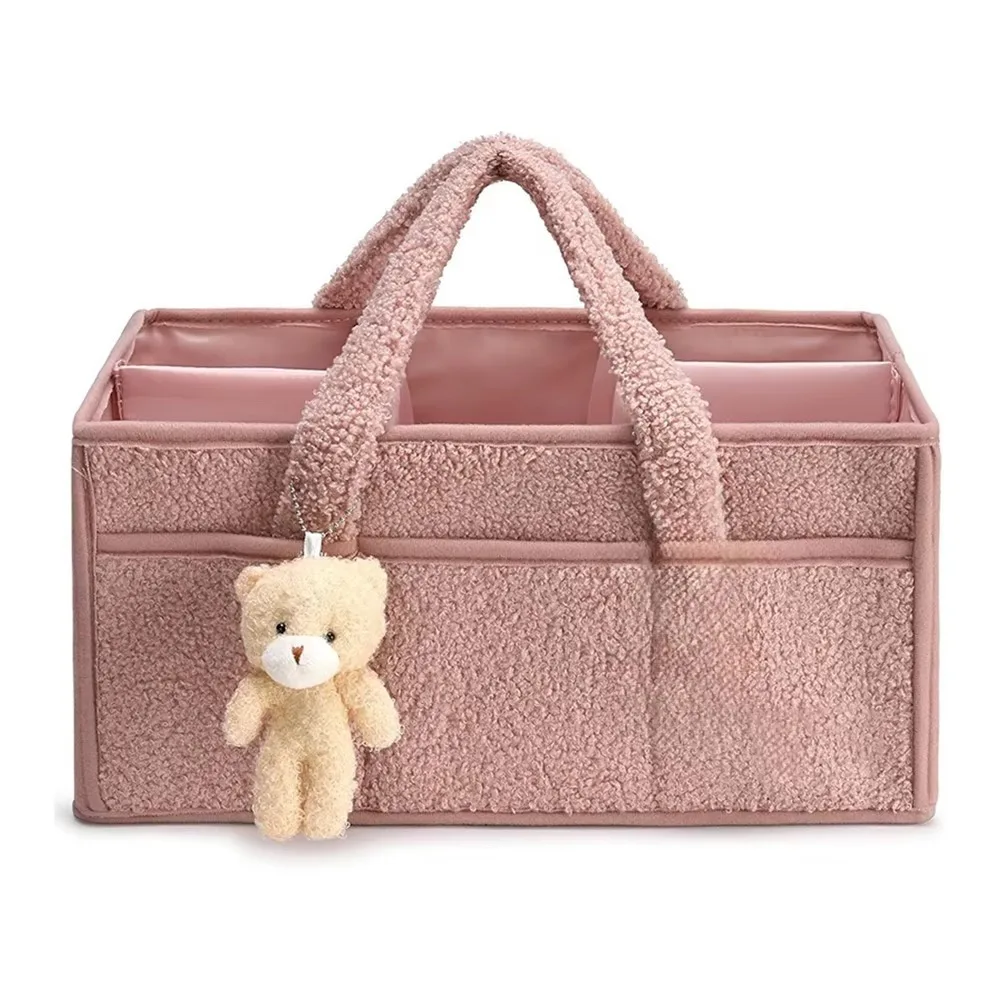 Large Capacity Diaper Bag Casual Multiple Pockets Tote Bag for Baby Newborn Items Things Baby Diaper Organizer