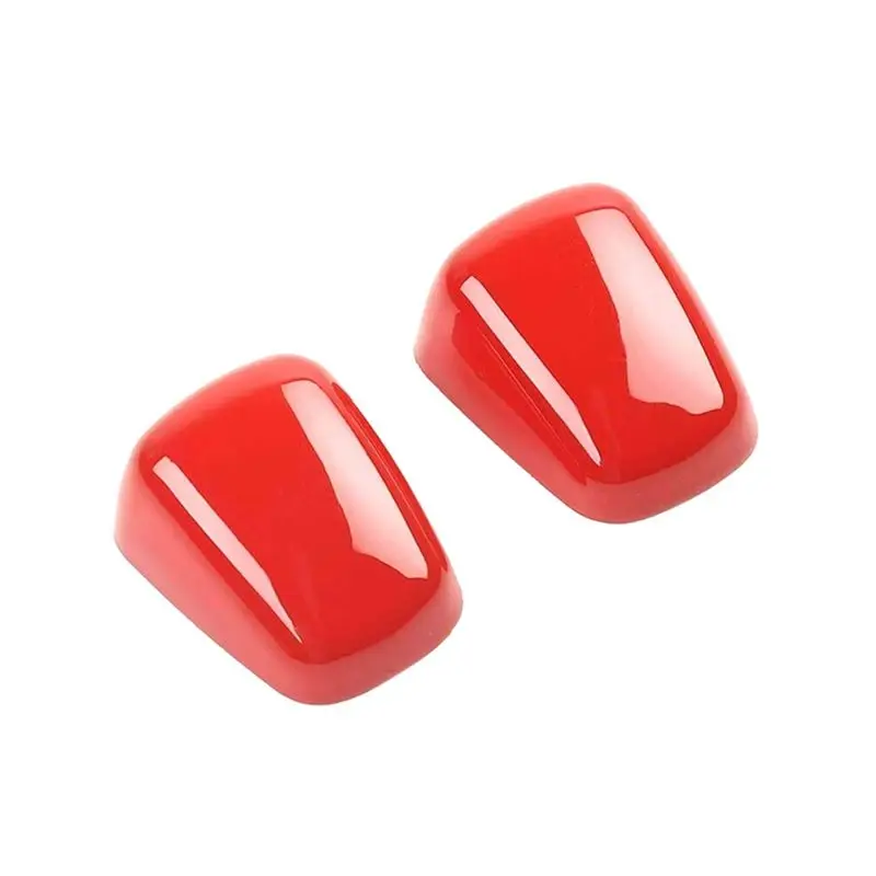 A21F-2Pcs Front Windshield Washer Nozzle Wiper Cover Trim For Dodge Challenger RAM Durango