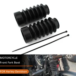 Ammortizzatore moto forcella anteriore in gomma copertura antipolvere per Harley Davidson X48 Dyna FXDLS Softail Breakout Street Bob