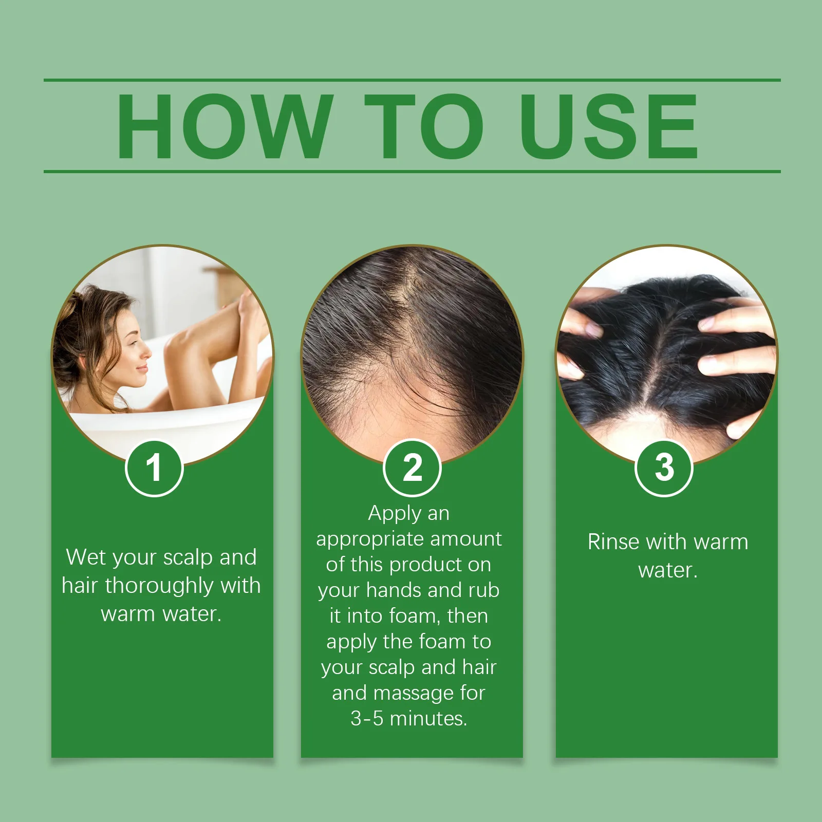 Organic Batana Oil Shampoo Oil Control Restore Damaged Split Soothing Scalp Anti Hair Loss Remove Dandruff Nourishing Hair Care