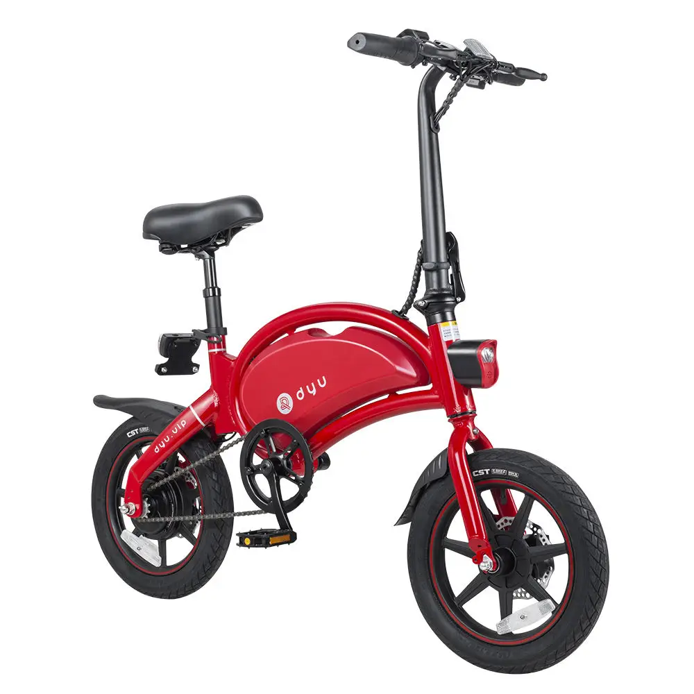 STLF DZ WJW Fortschrittliches günstiges Faltrad, leichter Fahrrad-Elektroroller zum Verkauf, zusammenklappbares E-Bike-Rad, 14-Zoll-Räder einstellen