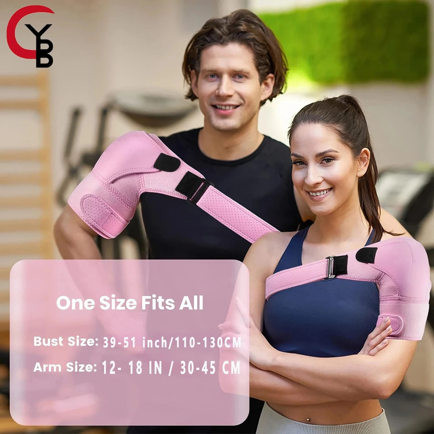 

Shoulder Brace for Women&Men Recovery Shoulder,Adjustable Support Rotator Cuff,AC Joint Pain Relief,Perfect Compression Sleeve