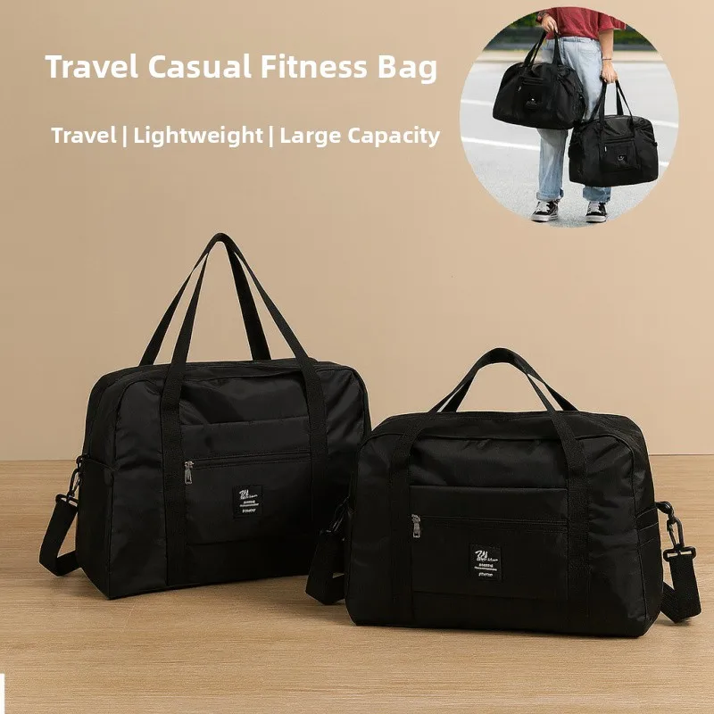 

Large Capaci Waterproof Travel Fitn Bag Handheld Single oulder Bag Storage Organizer for Casual Travels And Outdoors