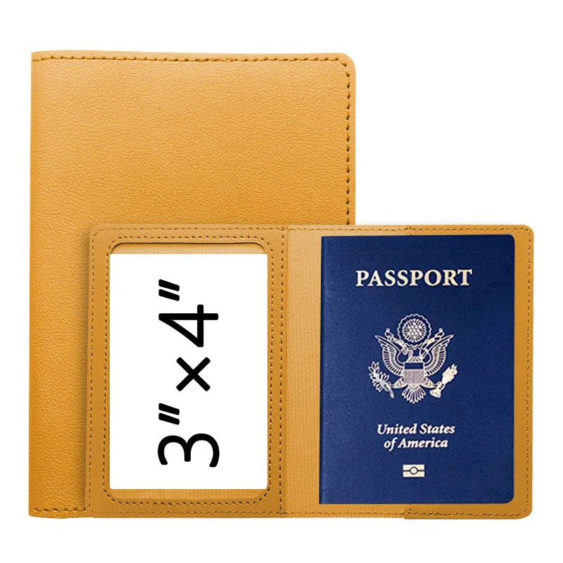 Funda de pasaporte de Viaje Unisex, funda de pasaporte de PU a la moda, Capa de Passaporte, Viagem, 1 ud.