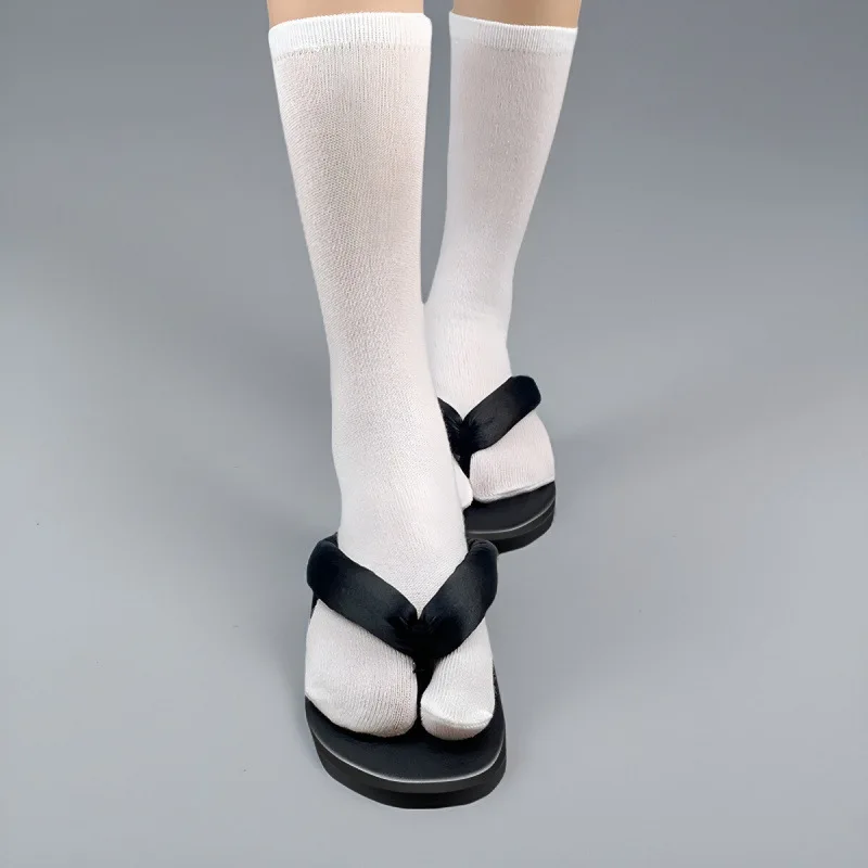 2026 New Japanese Style Geta Clogs SandalsTraditional Wooden Flip Flops For Anime Game Cosplay Costume Daily Indoor Outdoor Wear