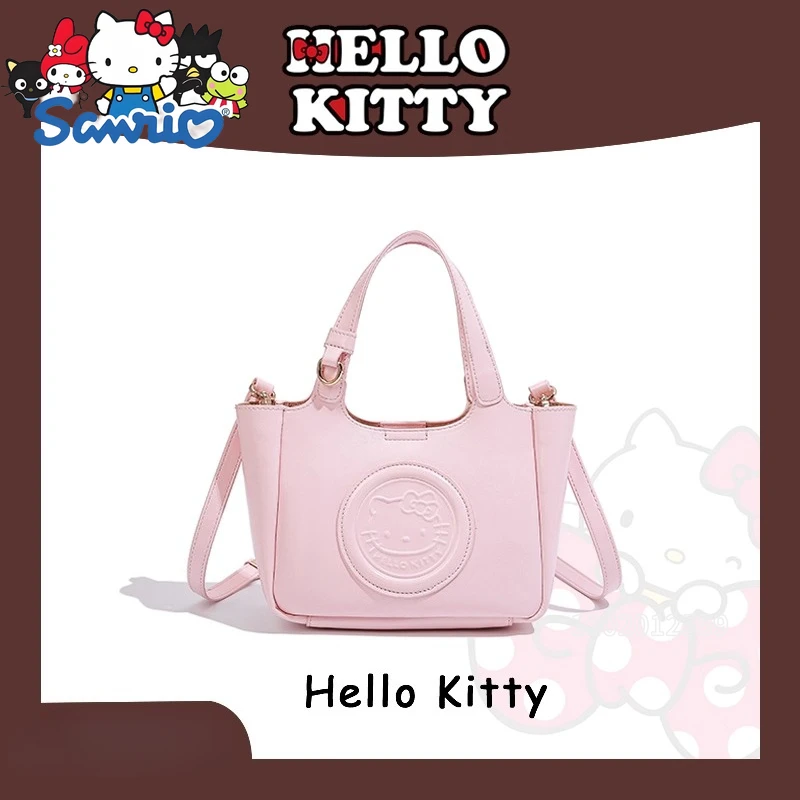 

Sanrio Hello Kitty, новая женская сумка на плечо, элитный бренд, оригинальная женская сумка, розовая милая сумка через плечо с героями мультфильмов