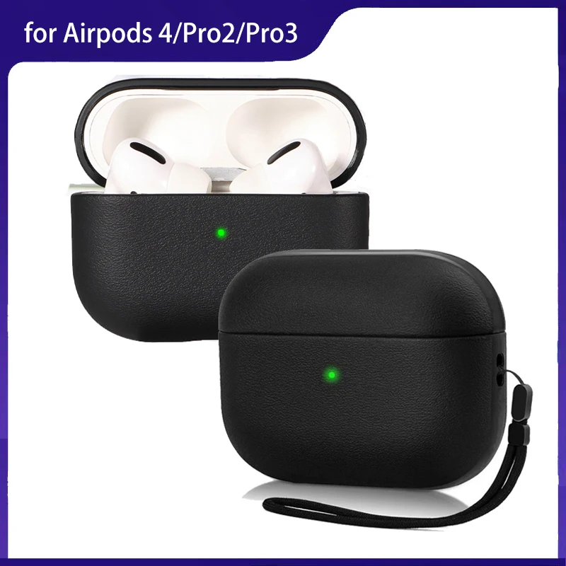 

Luxury Earphone Cases For Airpods Pro 2 3 Pro2 Funda for Airpods 4 Air Pods4 Pro3 2025 Case Protective Cover Shell