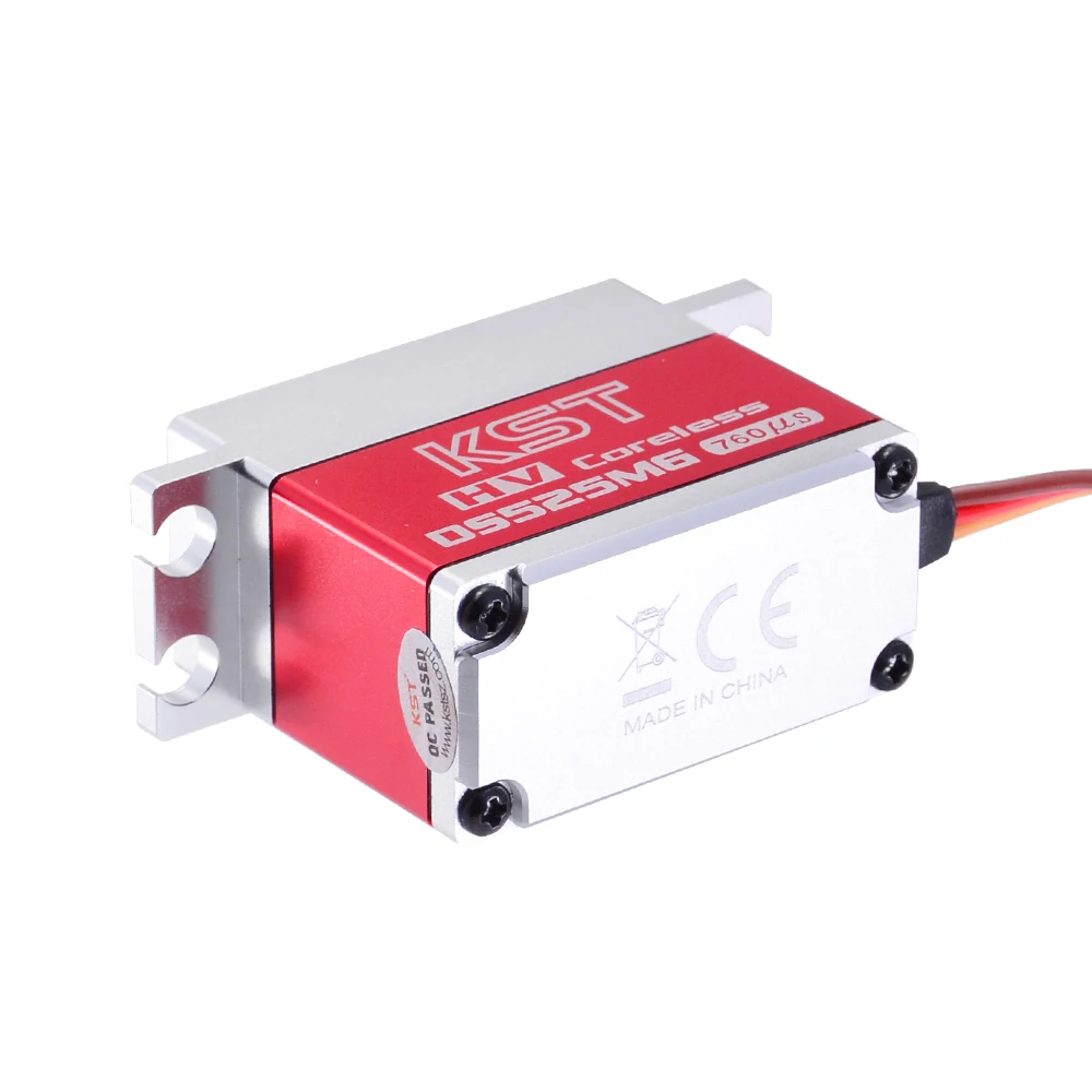 KST DS525MG 8,4V 7,5kg 0,04sek HV Digitaler Metallgetriebe-Kernlos-Servomotor – Detail 5