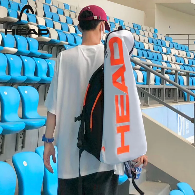 HEAD 2024 Tennis Rackets Backpack Tennis Rackets Bag Expansible Badminton Cover Sport Gym Women Men Coach Storage Shoulder Bags