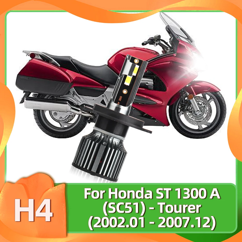 

1PC Motorcycle Headlight LED H4 12V Bulb Hi Lo Beam 7500LM 50W For Honda ST 1300 A (SC51) - Tourer 2002 2003 2004 2005 2006 2007