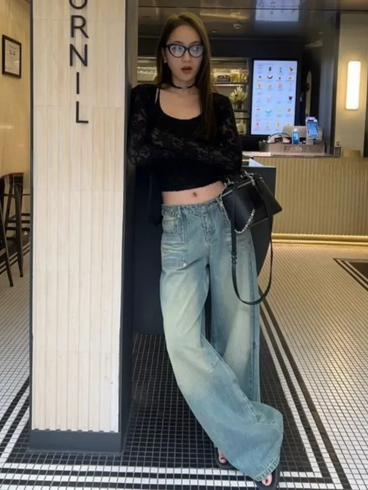 Y2K 레이스 자카드 카디건 세트 여성 하라주쿠 빈티지 싱글 브레스트 슬림 탑 일본 그런지 패션 풀 Femme Mujer