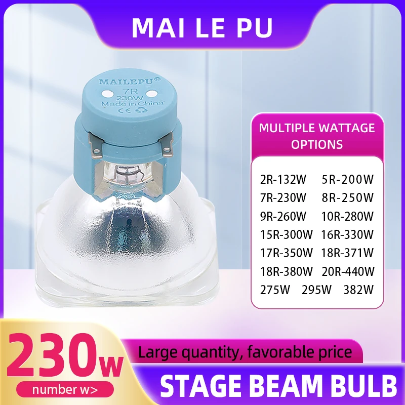 Compatible with universal replacement MAILEPU beam 230 bulb 230w 7R mobile headlights