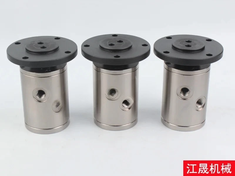Carbon steel stainless steel hydraulic rotary joint pneumatic multi-channel, multi-station cylinder fixture rotary table