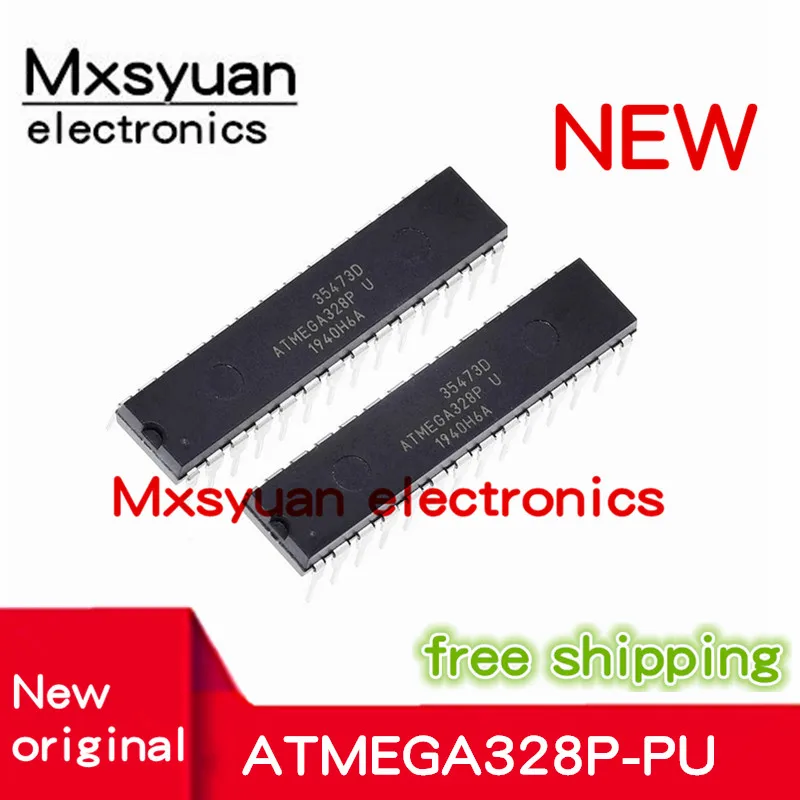 

(5-10piece) ATMEGA328P-PU ATMEGA328 ATMEGA328P ATMEGA328P P U DIP-28 100% New original stock