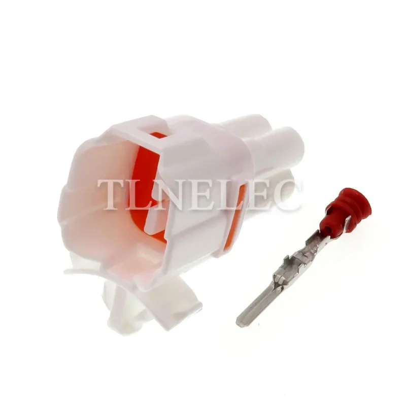 6187-4561 Sumitomo 4 Pin Hole White Male and Female MT090 Fog Lamp Locking Connector Whith Clip Terminals