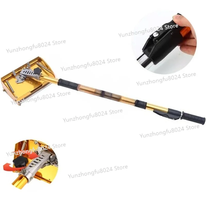

Drywall Smoothing Tool Plastering Flat Box Plaster Box Flat Finishing Box Kit Drywall Taping Tools Adjustable Extendable Handle