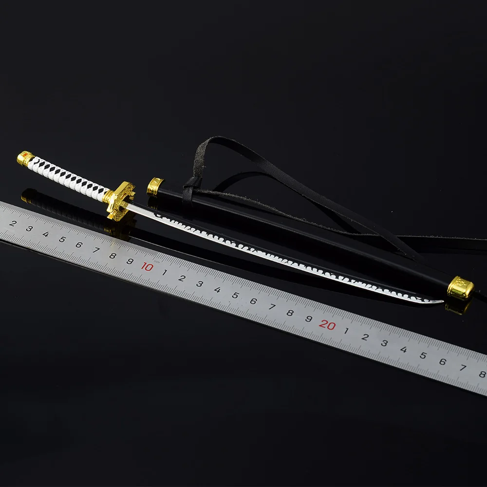 26cm 버질 야마토 카타나 리본 DMC 게임 상품 1:6 금속 검 모델 집 장식 공예 인형 장비 장난감 남자아이