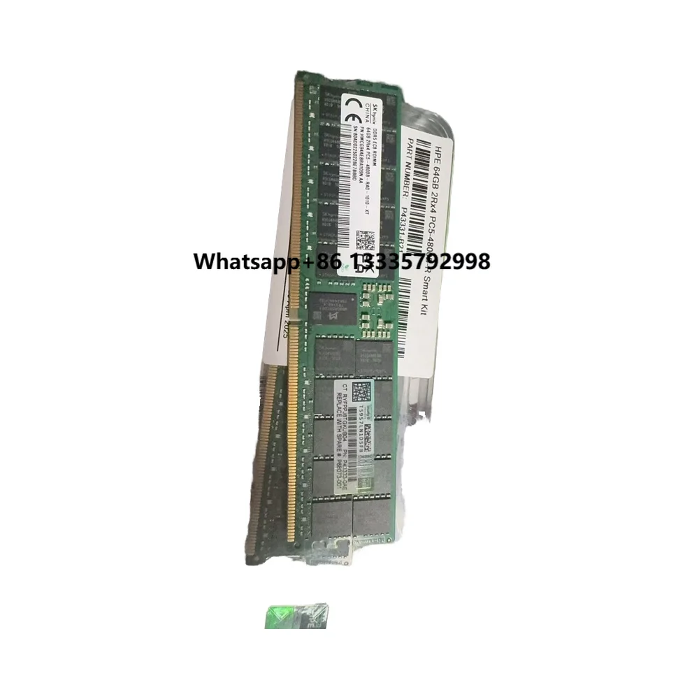 En Stock serveur RAM 64 Go 4800 DDR5 ECC pour modèle P43331-B21 P68073-001