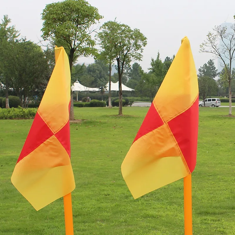 Bandeira Quadriculada De Inspeção De Fronteira, equipamento De Treinamento De Futebol, canto De Pólo