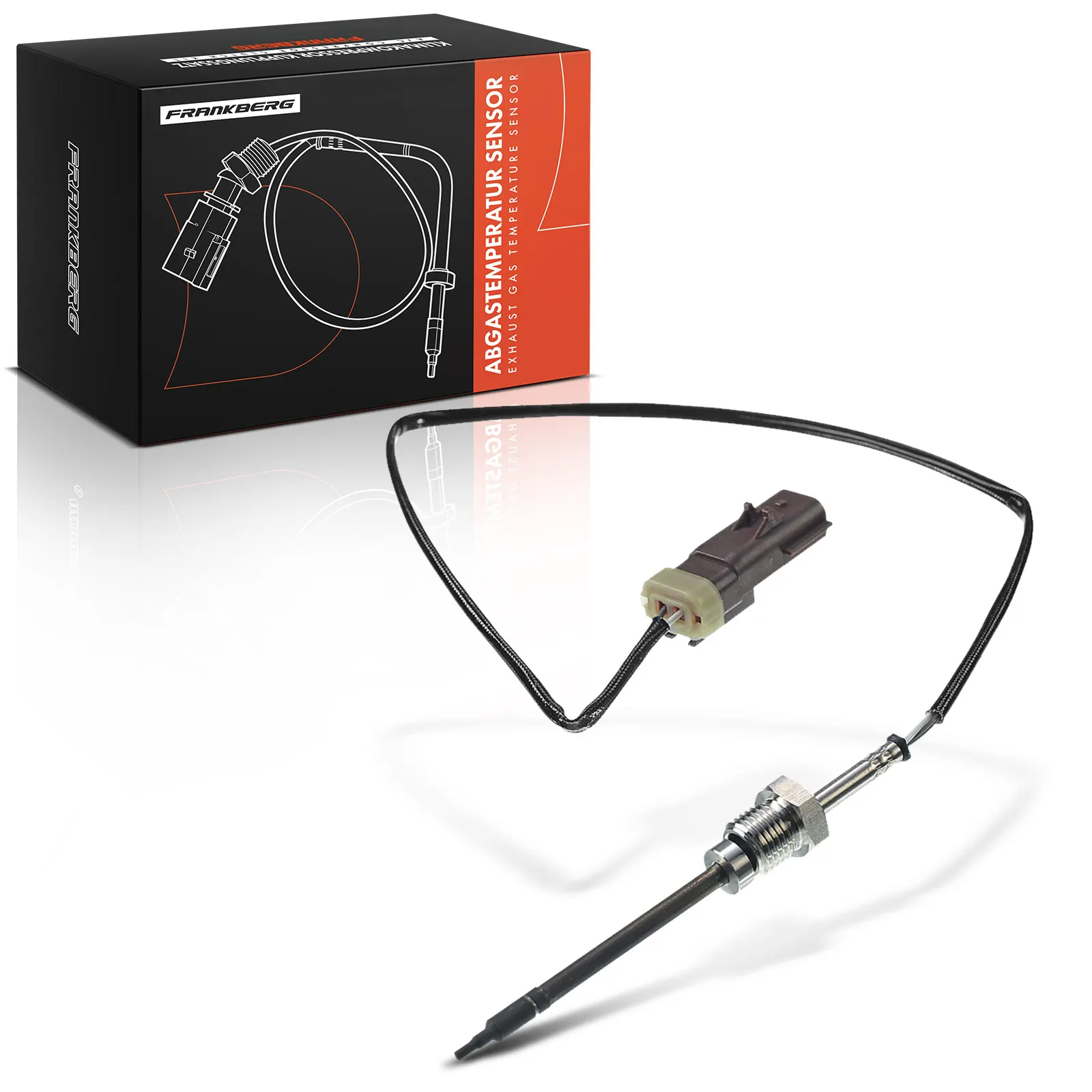 Frankberg 1x Abgastemperatursensor für Chrysler 300C Jeep Grand Cherokee IV 3.0L 5146327AA 5146327AB 5146150AA