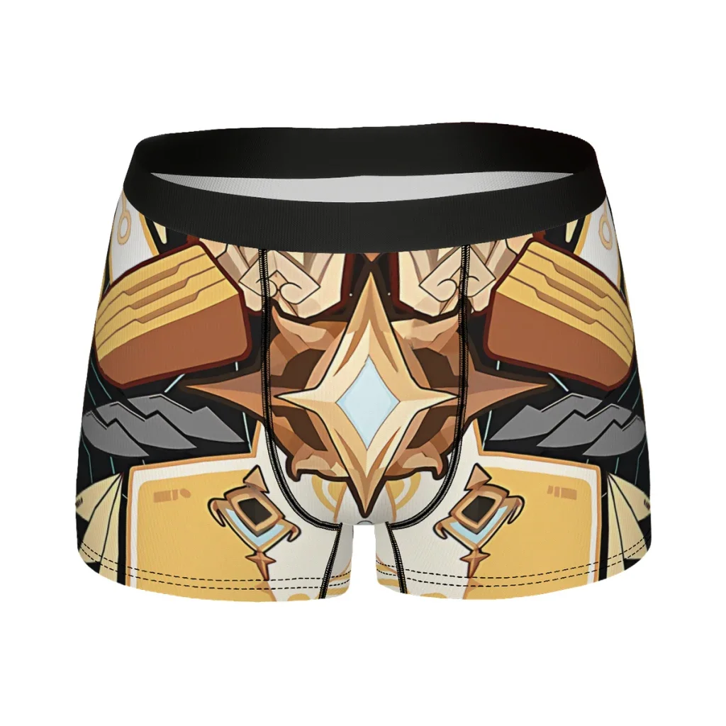 Aether Traveler Genshin Underpants Breathbale Panties Male Underwear Sexy Shorts Boxer Briefs