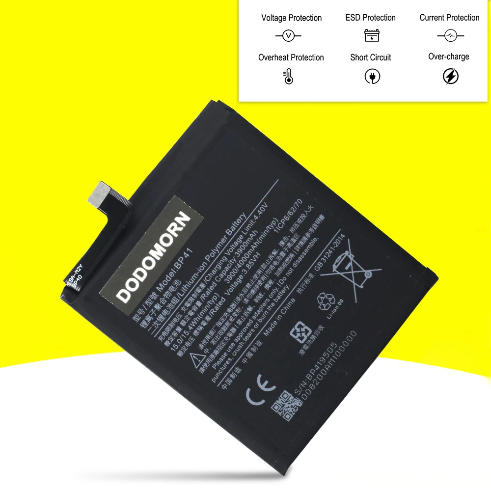 New BP41 Phone Battery For Xiaomi Redmi K20 Mi 9T 3900mAh Rechargeable Battery With Tools + Tracking Number