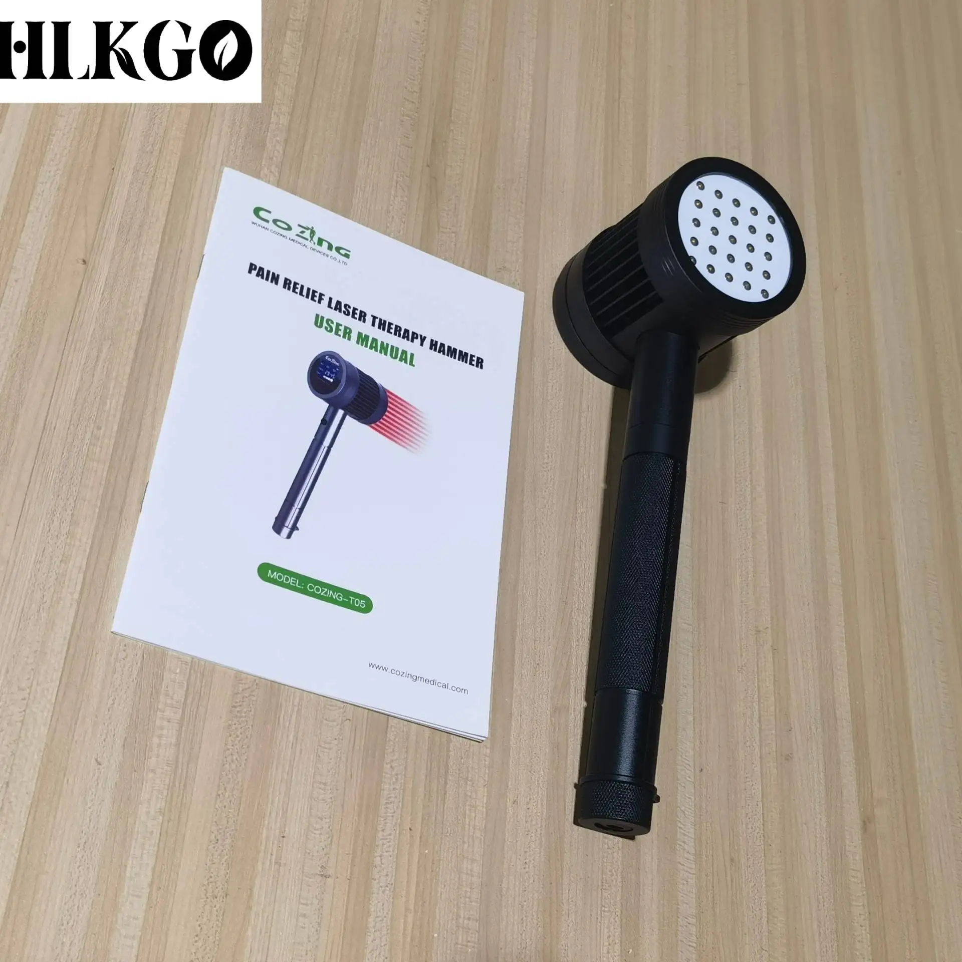 

Лазерный терапевтический аппарат HLKGO 650 нм 808 нм с двумя длинами волн для облегчения боли в плече, лечения растяжений, заживления ран, физиотерапии LLLT