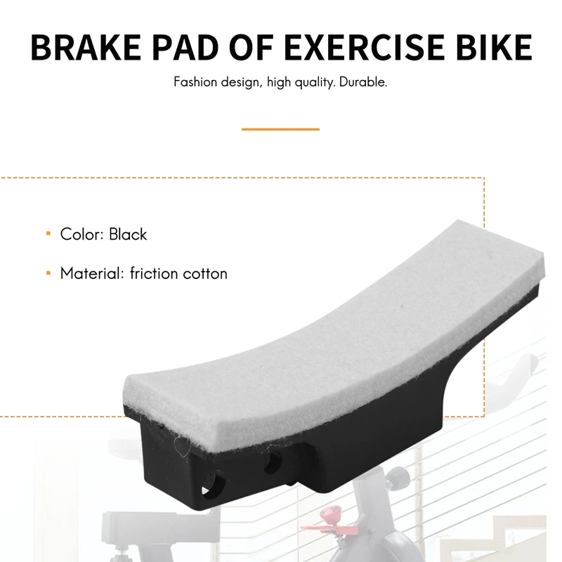 Exercise Bike Brake Pads Hairy Pad for Spinning Bike Brake Pads Bike Brake Group Replacement Part