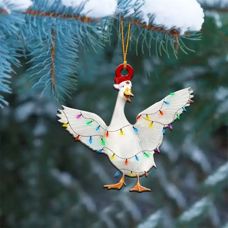 Ornamenti natalizi Protezione ambientale Facile sospensione Accessori per albero di Natale Ornamenti colorati Sicurezza Adorabile