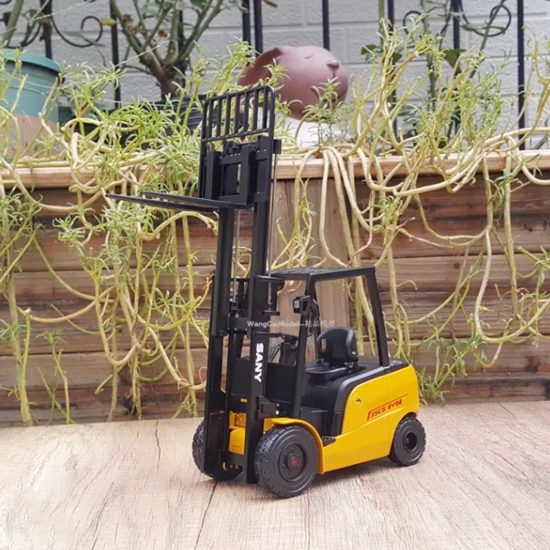 دييكاست 1:20 مقياس ساني SCPC6 رافعة شوكية مكدس سبيكة آلات الهندسة نموذج جمع تذكارية هدية مزخرفة العرض