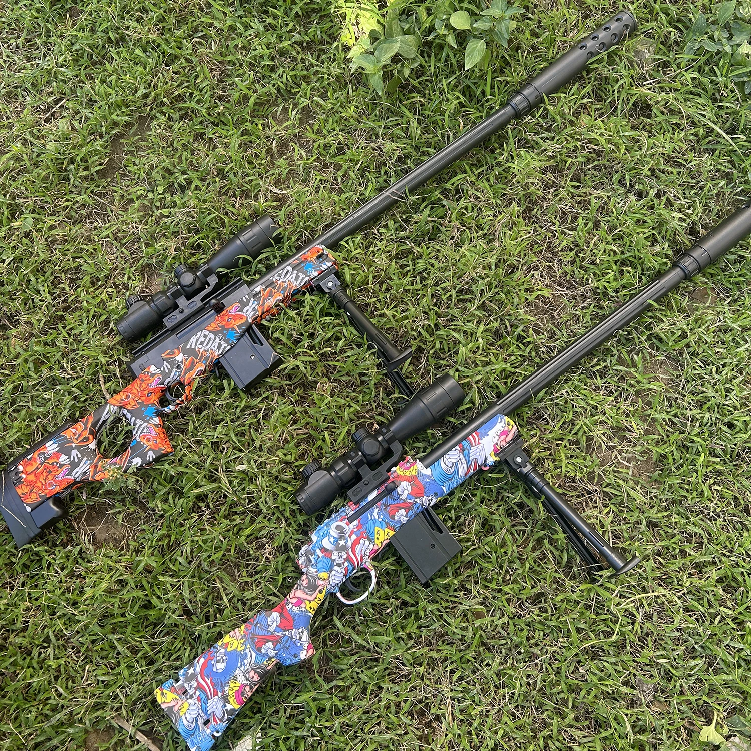 Pistola giocattolo classica con sfera di gel con ricarica manuale specifica da 7-8 mm Gioco per ragazzi Stesso modello Regalo di Capodanno Vendita calda all'aperto