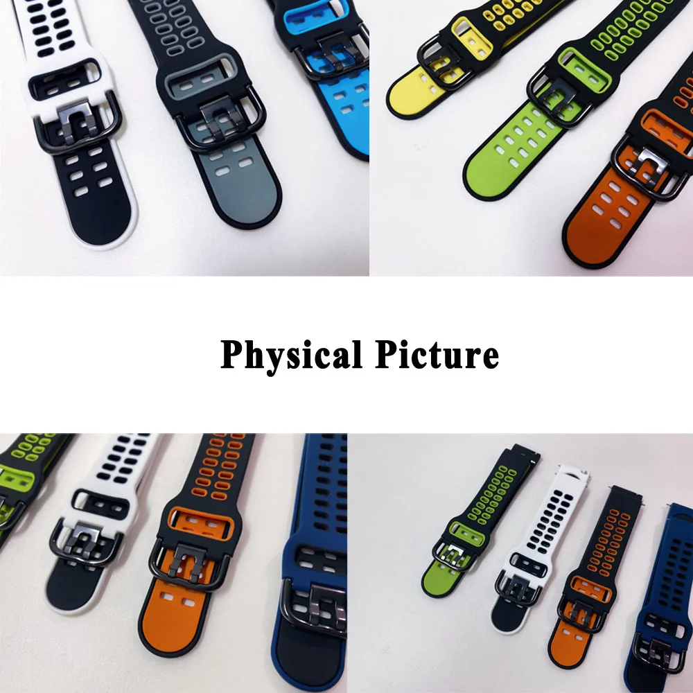 20MM Breathable Sport Silicone Strap For Omega X Swatch Joint MoonSwatch Planet Wristband For Swatch Watchband for Women Men