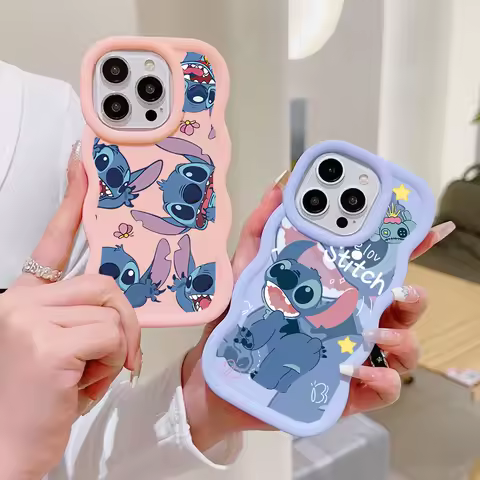 Cute Stitch Cartoon Case for Samsung Galaxy A05S A05 A32 A52 S22 Ultra A33 A73 A04 A04E A51 A22 A23 A12 A13 A30 A20 A50 A50S