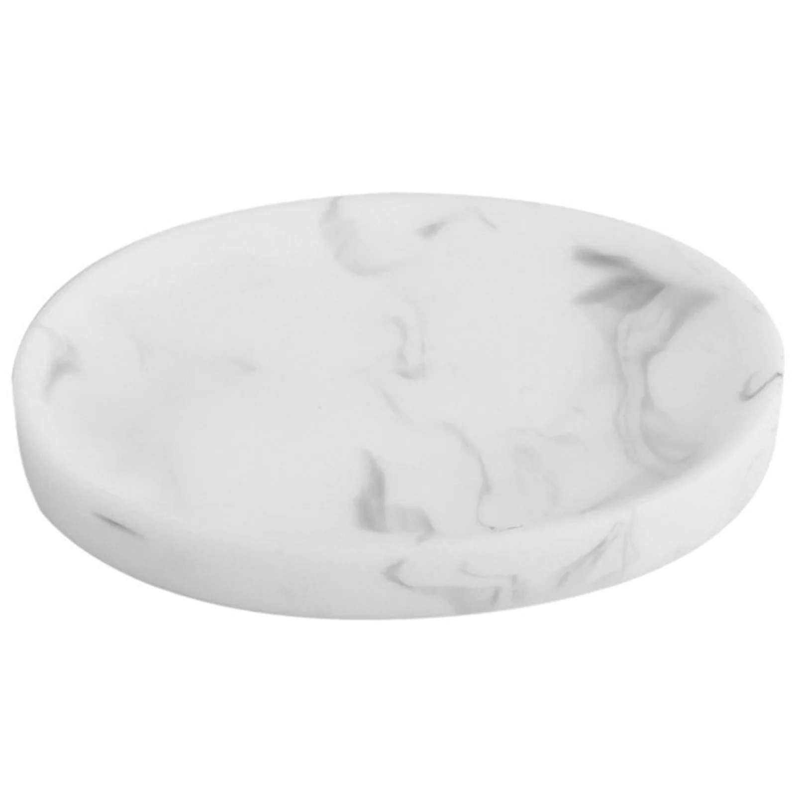

Decorative Soap Dish Marble Holder Bathroom Sink Kitchen Simple Design Exquisite Accessory