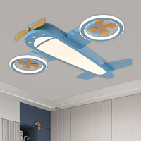 85-265V Dimmable Remote Control Ceiling Light 4800LM LED Ceiling Light Fixture with Fans Ceiling Lamp for Bedroom