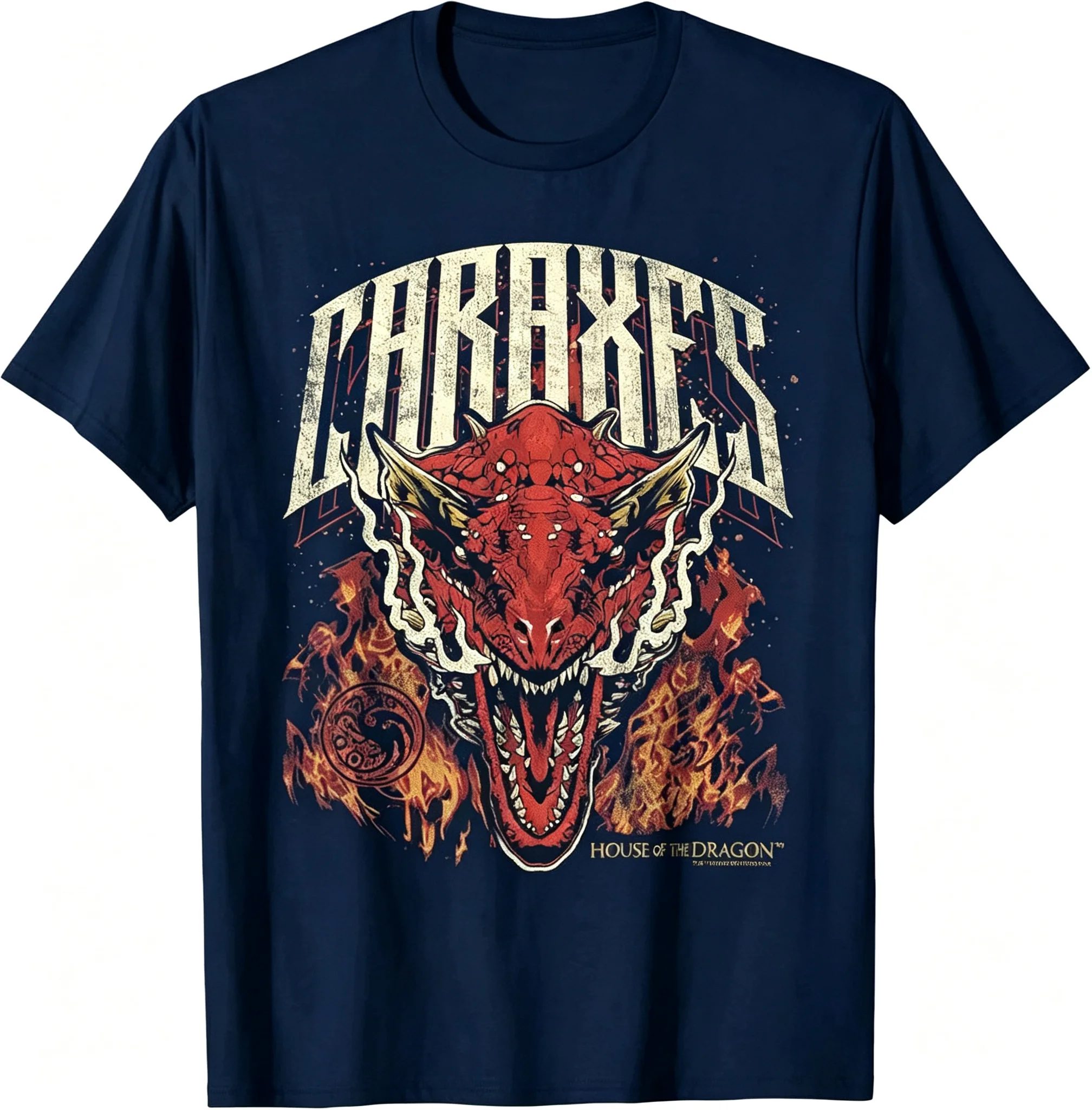 2026 dragon graphic tee, fantasy beast print shirt, retro fire creature , medieval myth casual tee, Kids Adults, distressed top