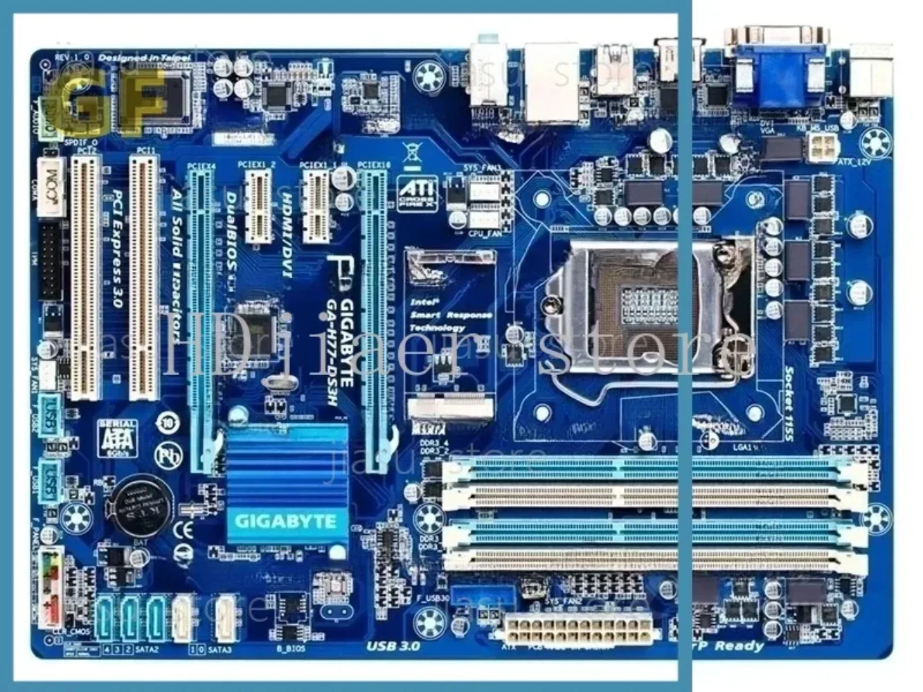 

GA-Z77P-D3 LGA 1155 Motherboard – Full Support for E3-1230 V2 & i5-3470