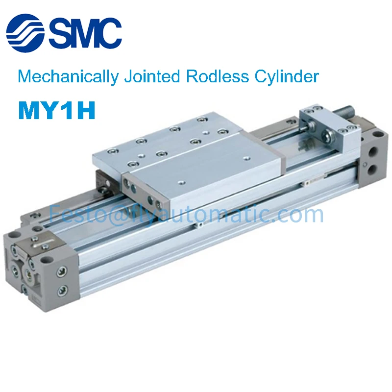 

SMC MY1H32 Series Mechanically Jointed Rodless Cylinder MY1H32-200Z/300Z/400Z MY1H32-500Z Linear Guide Type Cylinder