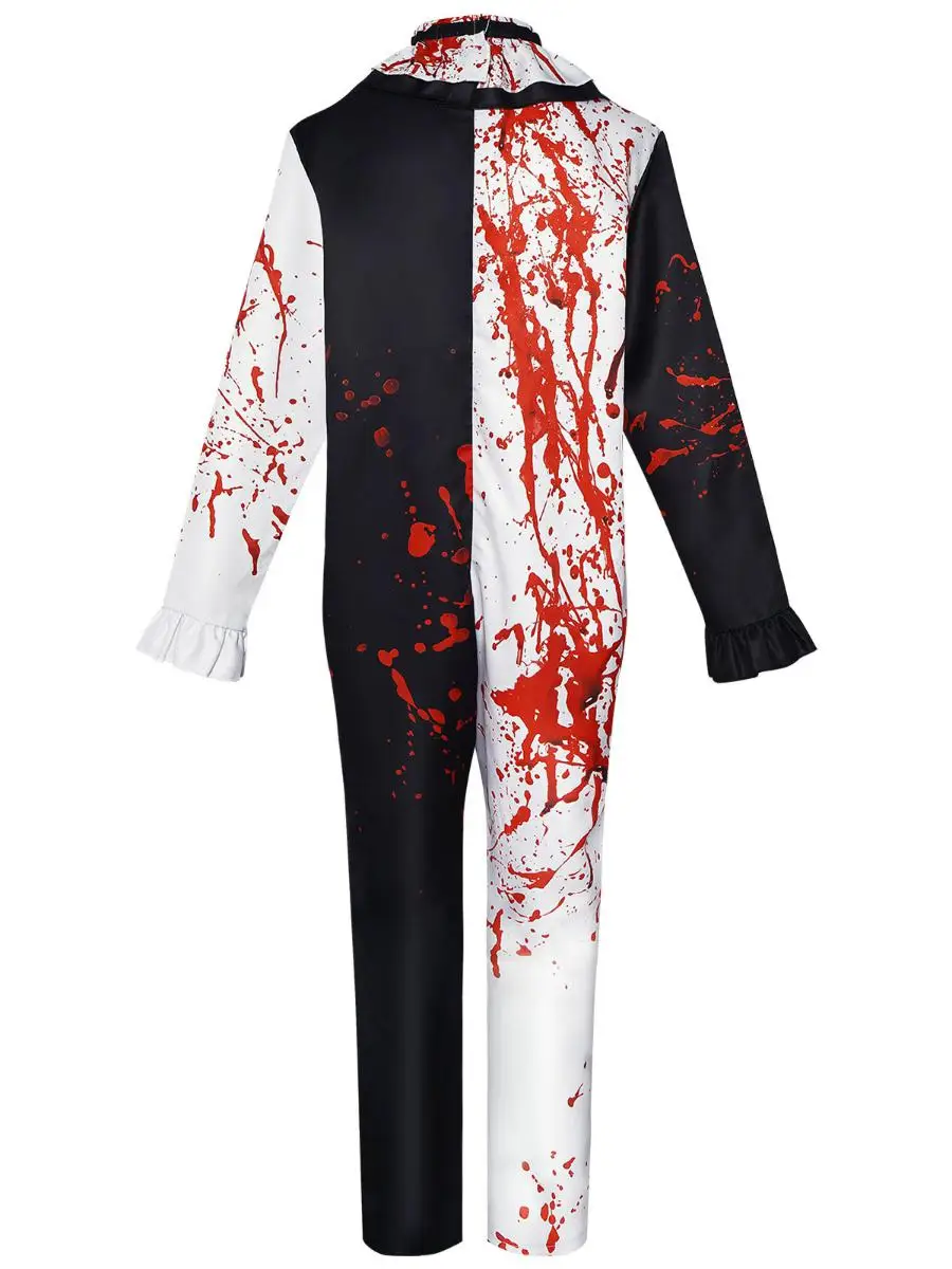 loween Costume Clown Bloodstained Stage Performance Clothing ex Ethnic National Stage Costume/Performance Wear
