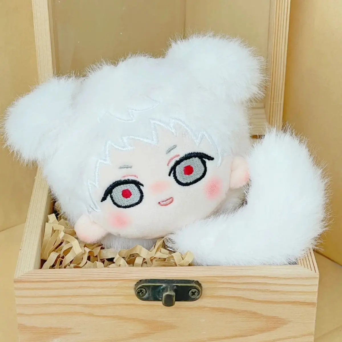 10cm Cotton Doll Mini Anime Cosplay The Summer Hikaru Died Yoshiki Tsujinaka Dango Idol Plushies Cartoon Keychain Cosplay Gift