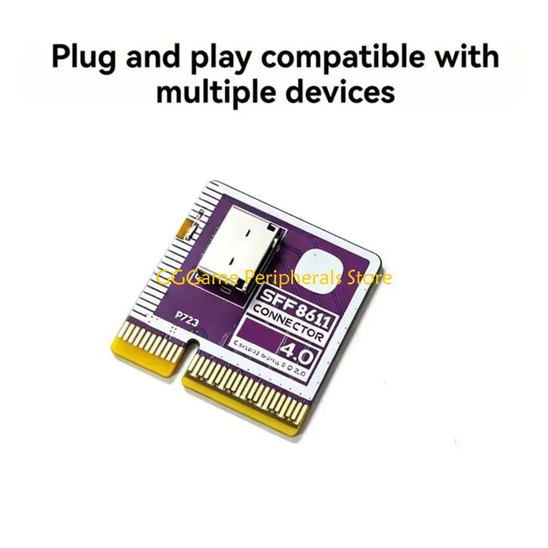 U55B Internal Storage PCIe Card with SFF-8611 Port for Desktop Slot Access, Computer Hardware Planning, and Installation Service