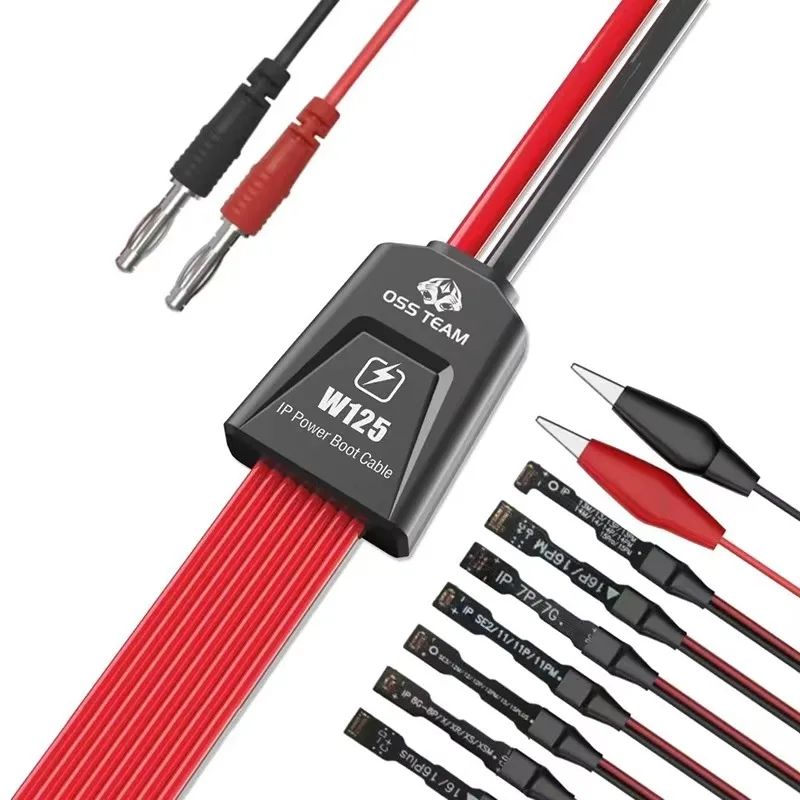 

W125 Кабель Power Boot для iphone 7-16Pro Max Прочный мягкий FPC Ремонт батареи Мягкий силиконовый кабель для активации Power Boot