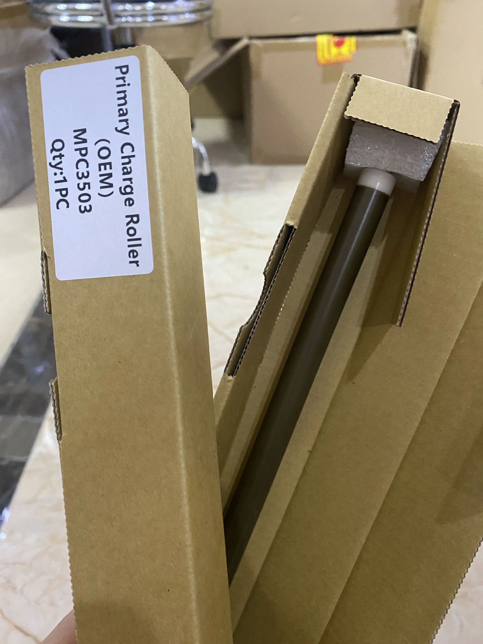 

1 ролик первичного зарядного устройства OEM коричневого цвета для Ricoh MPC3003 3503 3004 3504 4503 5503 6003 4504 5504 6004 IMC3000 PCR AD02-7050