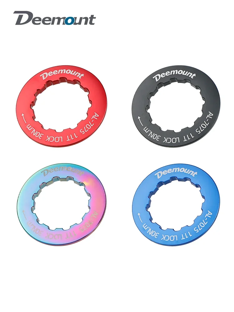 AliExpress DEEMOUNT Deemount Bicycle Cassette Sprocket Lockring 8s 9s 10s 11s aluminum Flywheel Cover Threaded Fixing