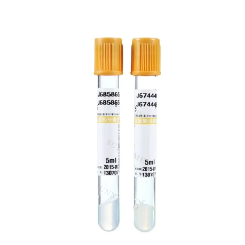 SY-L013 Laboratory Coagulation Test Sodium Citrate Rubber Stopper Vacutainer Sample Vacuum Blood Collection PT Tube