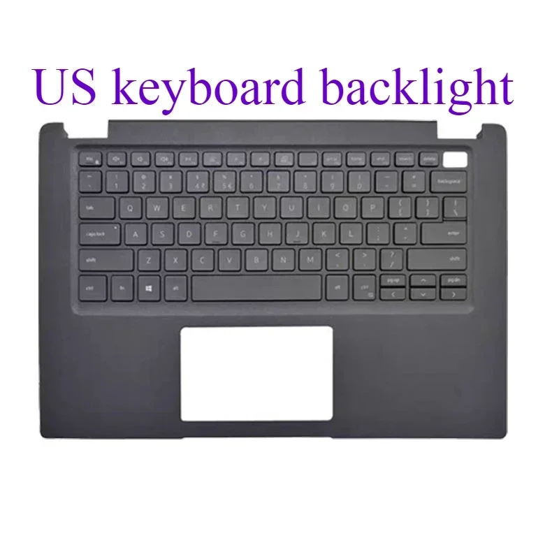 For Latitude 3410 E3410 Laptop LCD Rear Cover/Front Frame/Palm Pad Keyboard/Bottom Cover/Hinge 0GMYC0 00MC2P 0VMY1K Black