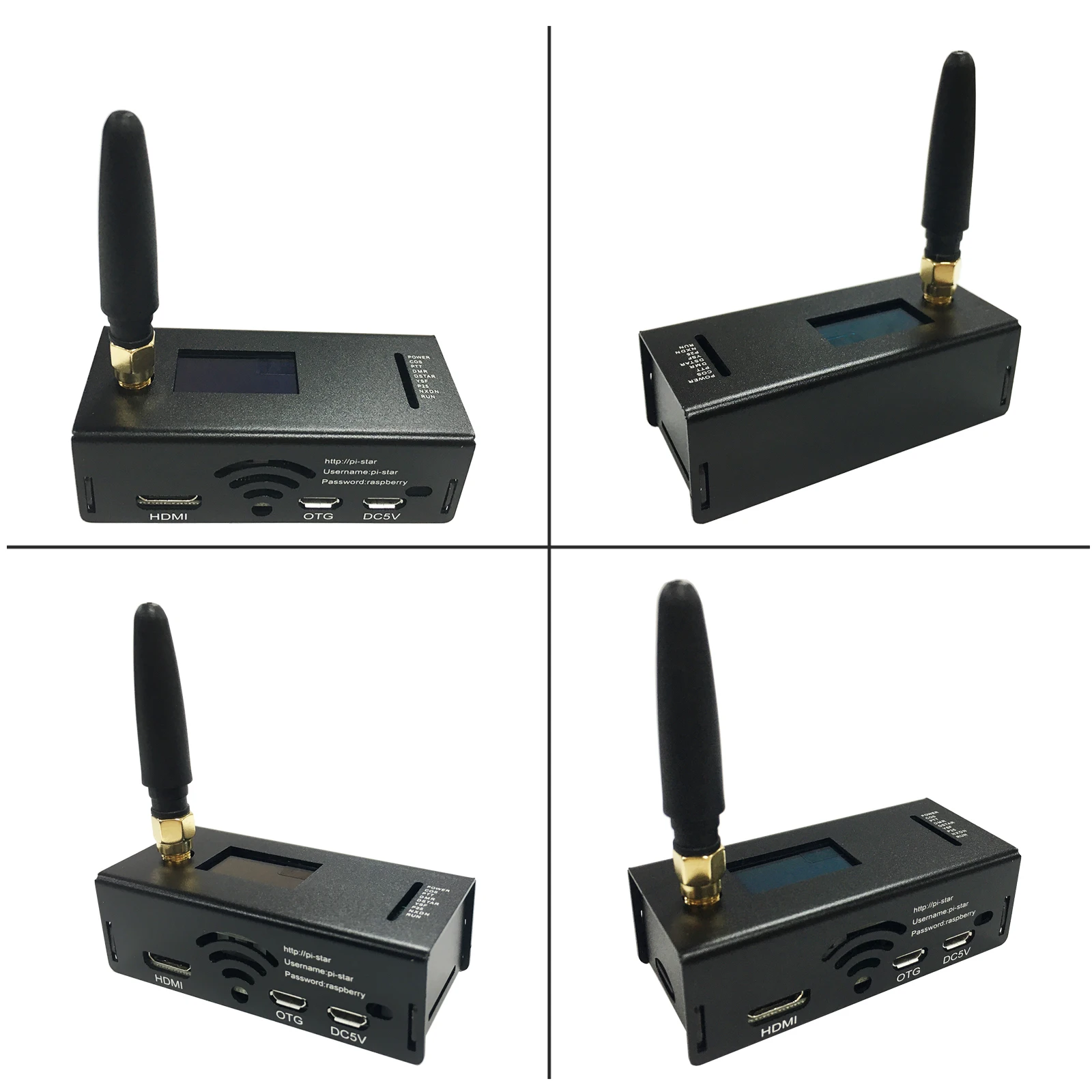 2025 atualizado 4.2 mmdvm dmr dstar ysf hotspot ponto rádio wifi modem de voz digital raspberry p zero w tela de duas cores pi-star