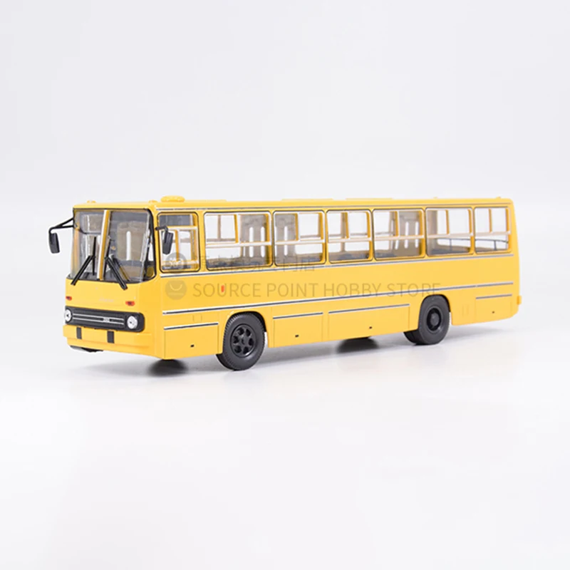 1:43 Scale Diecast Alloy Kalus 260 Three Door Four Leaf Bus Toys Cars Model 900483 Classics Adult Souvenir Gifts Static Display